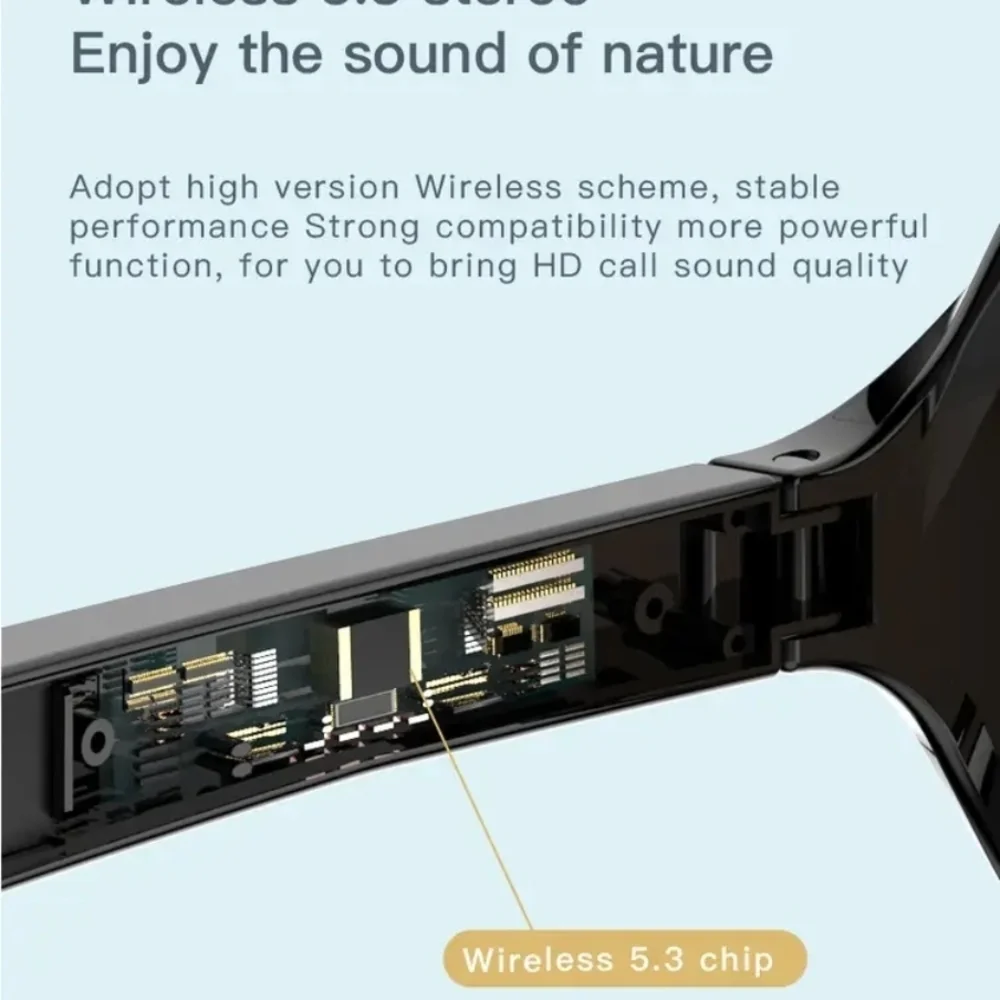 Smart Audio Glasses - Black